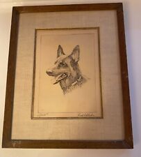Drypoint drawing german for sale  West Hollywood