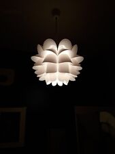 Designer white lampshade for sale  ALLOA