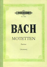 Bach motetten partitur gebraucht kaufen  Moisling