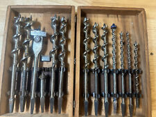 Conjunto de brocas IRWIN Carpenter's Encanador Eletricista em Caixa de Madeira comprar usado  Enviando para Brazil