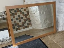 Beech effect framed for sale  LLANDEILO