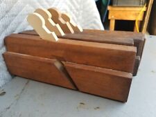 Lote de herramientas de carpintería de moldeo antiguo plano de madera para moldeo primitivo segunda mano  Embacar hacia Argentina