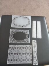 Assorted embossing folders for sale  ILFORD