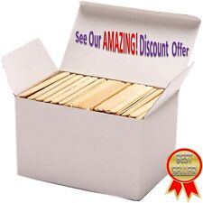 Wooden Lollipop Sticks lolly Natural Craft Crafts Lollies Ice Pops 10 to 10000 for sale  Shipping to South Africa