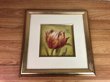 Red tulip painting for sale  OKEHAMPTON