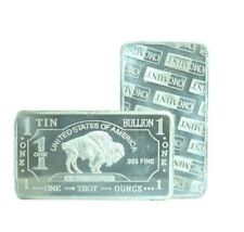 Tin buffalo .999 for sale  MORDEN