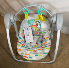 Bright Starts Playful Paradise Portable Musical Baby Swing with 2 Toys for sale  Shipping to South Africa