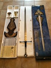 Lord of the Rings UC1380 Anduril The Sword Of King Elessar Limited Edition /5000 for sale  Shipping to South Africa