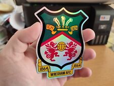 Wrexham crest holographic for sale  Shipping to Ireland