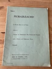 1932 piobaireachd society for sale  EDINBURGH