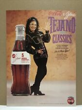 "PÓSTER PROMOCIONAL DE COLECCIÓN SELENA COCA COLA 1994 ""VIVA LA MÚSICA TEJANA"" NUEVO DE LOTE ANTIGUO 24"" X 18""" segunda mano  Embacar hacia Argentina