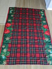 Christmas tablecloth joyfol for sale  Los Angeles