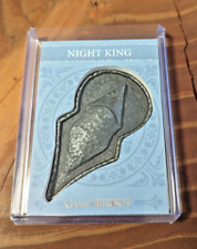Juego de Tronos Valyrian Steel Card H9 Night King Pin Reliquia Tarjeta Rittenhouse segunda mano  Embacar hacia Mexico