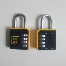 Gymbox padlock number for sale  LONDON