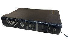 Biblia de estudio de palabras clave hebreo-griego NASB, letra roja, indexada, cuero unido 1990 segunda mano  Embacar hacia Argentina