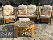 cane conservatory furniture for sale  DUKINFIELD