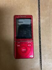 Sony Walkman NWZ-E473 vermelho 4 GB reprodutor de mídia digital bateria pode não segurar carga comprar usado  Enviando para Brazil
