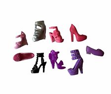 Boneca Barbie Vintage Sapatos Saltos Sem Companheiros Rosa Roxo Vermelho Preto Prata comprar usado  Enviando para Brazil