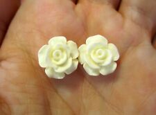 Ruffled rose earrings for sale  Kennerdell