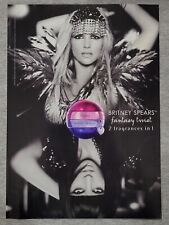 Usado, Página de publicidade revista 2013 Britney Spears fantasia torção perfume impressão anúncio comprar usado  Enviando para Brazil