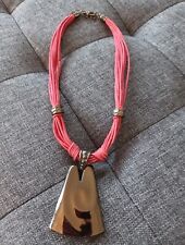 Metal cord necklace for sale  COCKERMOUTH