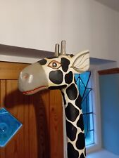 hand carved giraffe for sale  BRISTOL