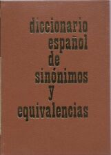 Diccionario Español de Sinónimos y Equivalencias segunda mano  Embacar hacia Argentina