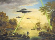 Banksy ufo litho d'occasion  Expédié en Belgium