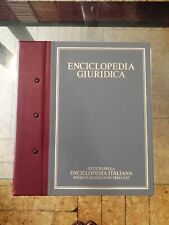 Enciclopedia giuridica treccan usato  Genova