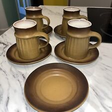 brown retro coffee sets for sale  DOVER
