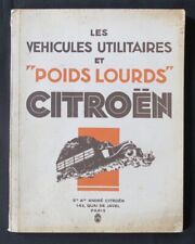 Citroen catalogue utility d'occasion  Expédié en Belgium