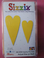 Sizzix primitive hearts for sale  COVENTRY