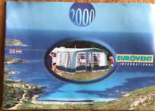 Eurovent 2000 caravan for sale  NOTTINGHAM