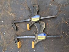 2 Pc IRWIN QUICK-GRIP 6" BAR CLAMP Wood Shop Carpentry Building No issues for sale  Shipping to South Africa