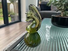 Vintage glass seahorse for sale  RUGELEY