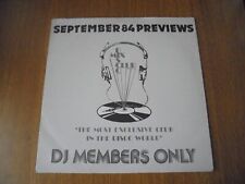 September 1984 previews for sale  DUDLEY