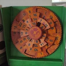 True Genius Grecian computer brainteaser puzzle of wood for sale  Shipping to South Africa