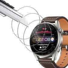 3x tempered glass glass film for Huawei Watch 3 pro armor film display protection clear 9H for sale  Shipping to South Africa