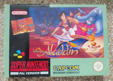 Aladdin (Capcom 1993) SNES Super Nintendo (Modul, Manual, Box) CIB working comprar usado  Enviando para Brazil