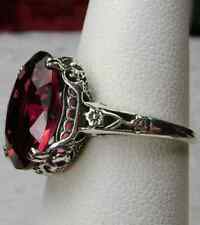 AAA+ Ruby Ring 925 Sterling Silver Ring for Women Engagement & Anniversary Ring for sale  Shipping to South Africa