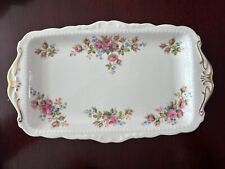 Royal Albert - 1956 MOSS ROSE - Large 11.5" SANDWICH TRAY - Bone China England for sale  Shipping to South Africa