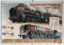 Affiche originale locomotive d'occasion  Bordeaux-
