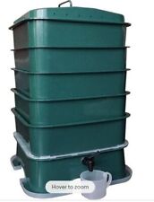 VermiHut Plus 5-Tray Worm Compost Bin –  USED EXCELLENT CONDITION for sale  Shipping to South Africa
