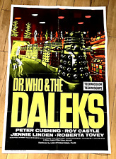 Movie poster daleks for sale  BARROW-IN-FURNESS