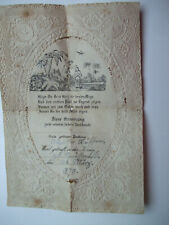 Taufkarte 1870 glückwunsch gebraucht kaufen  Burgwedel