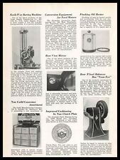 1937 Cedar Rapids Iowa "Kwik-Way" Cylinder Boring Machine Photo Vintage Print Ad for sale  Shipping to South Africa