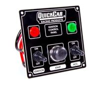 Panel de control de encendido QuickCar negro 2 palancas/1 pulsador/2 luces segunda mano  Embacar hacia Argentina