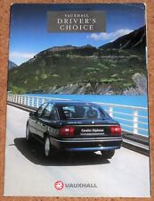 1993 vauxhall brochure for sale  BANGOR