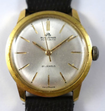 Vintage Fabricado na Suíça Bucherer Automático 21 Joias 33mm Relógio de Pulso lote.ec, usado comprar usado  Enviando para Brazil