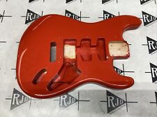 Corpo de guitarra Squier Classic Vibe Stratocaster padrão reparado Fiesta vermelho, usado comprar usado  Enviando para Brazil
